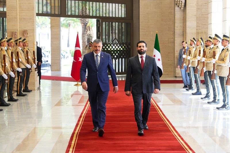 İçişleri Bakanı Çiftçi, Suriye'de