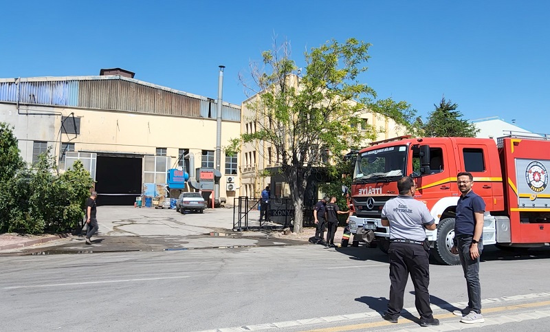 Döküm fabrikasında patlama