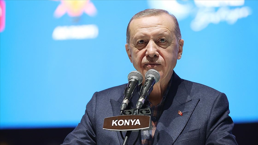 Cumhurbaşkanı Erdoğan'dan Konya'ya övgüler