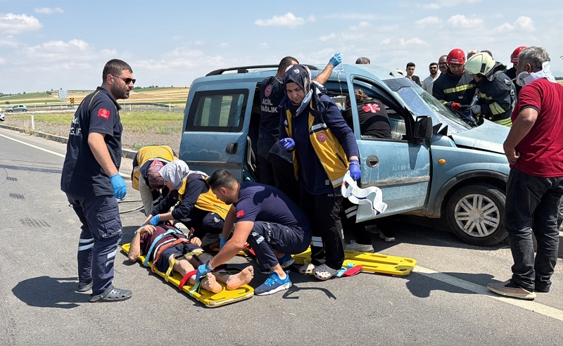 Seydişehir'de kaza: 5 yaralı