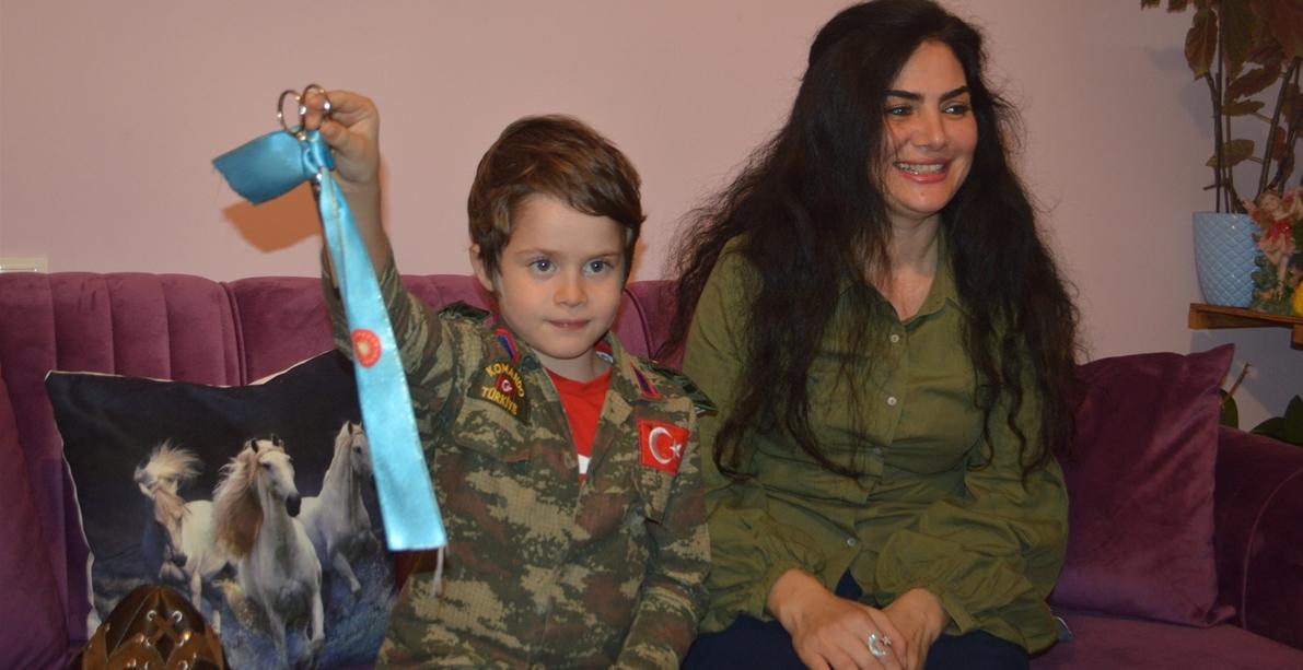 Cumhurbaşkanı ile tanışma hayali gerçek oldu
