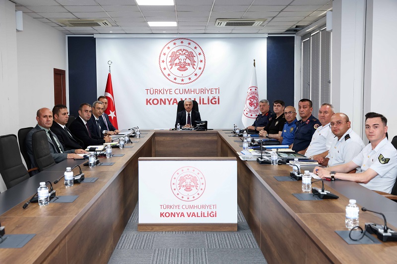 Konya yatırımları değerlendirildi