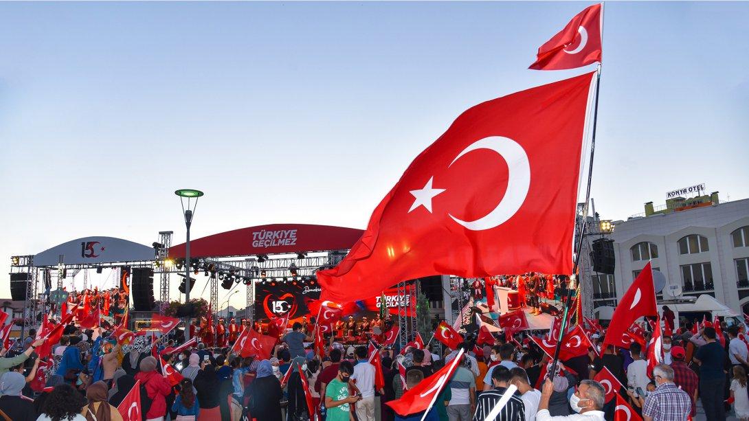 15 Temmuz etkinlik programı netleşti