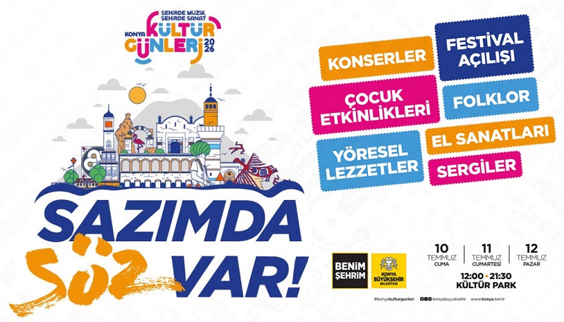 Konya Kültür Günleri başlıyor