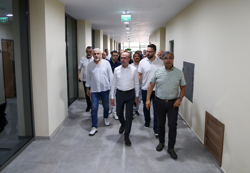 Pekyatırmacı yatırımları inceledi