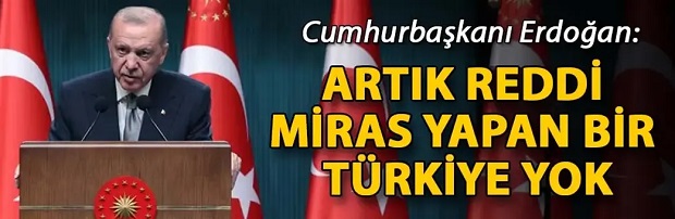 Kabine Toplantısı sonrası önemli açıklamalar