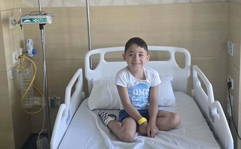 DMD'li Cafer ilacına kavuştu