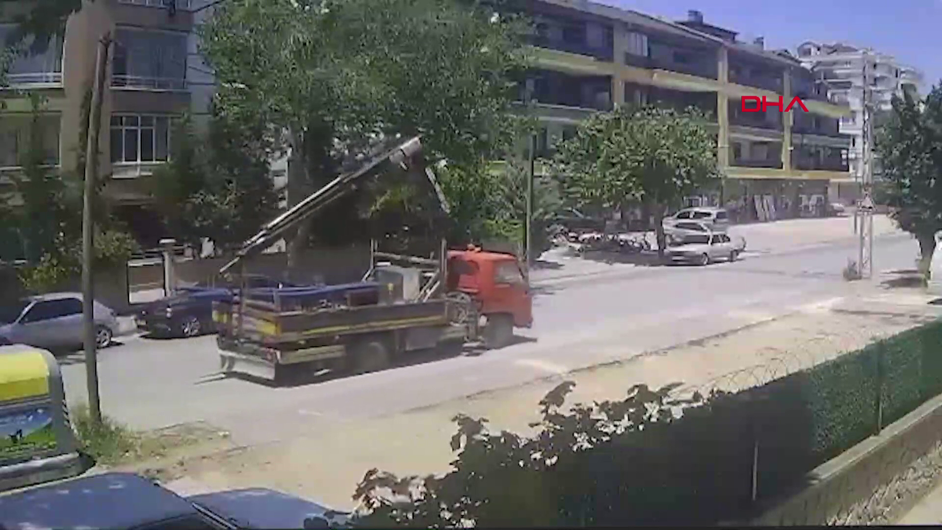 Konya'da ilginç kaza