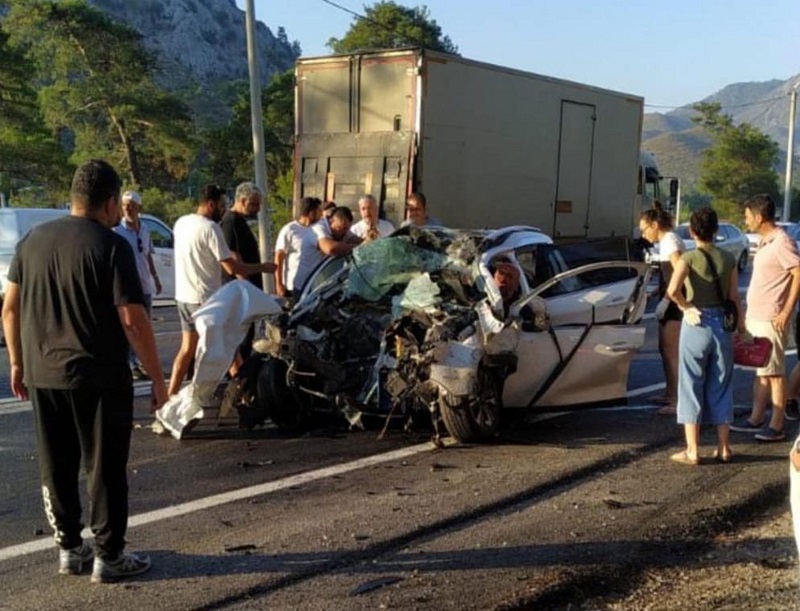 Muğla'da feci kaza