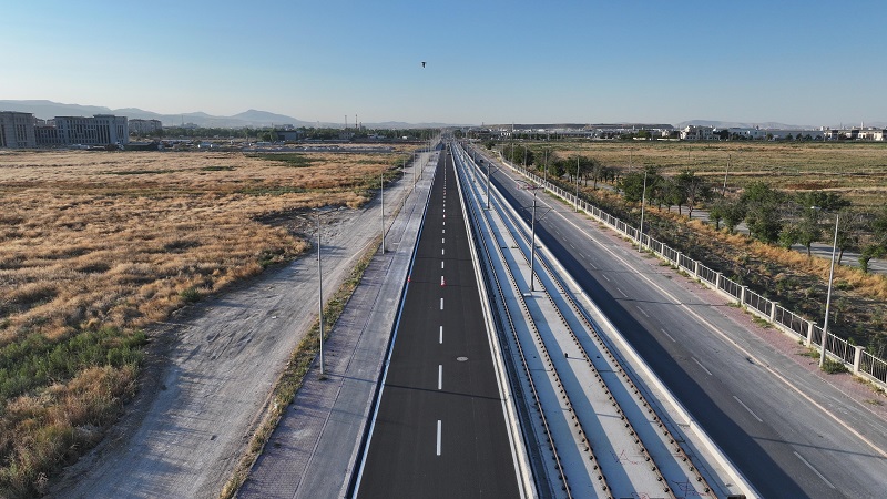 Yeni tramvay hattı çalışmaları sürüyor