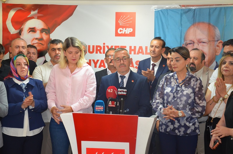 CHP Konya'da görevi Serttaş devraldı
