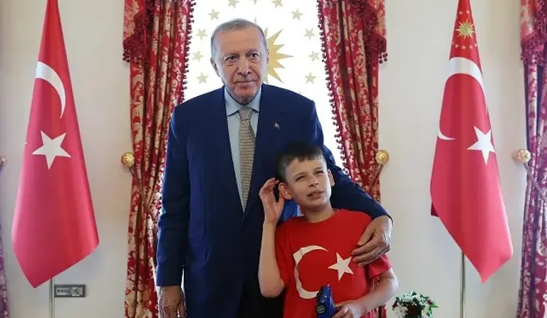 Erdoğan otizmli Joshua Harris’i kabul etti