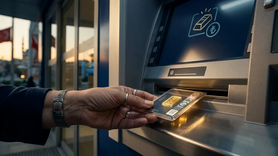 Banka ATM'lerinden altın satışına tepki