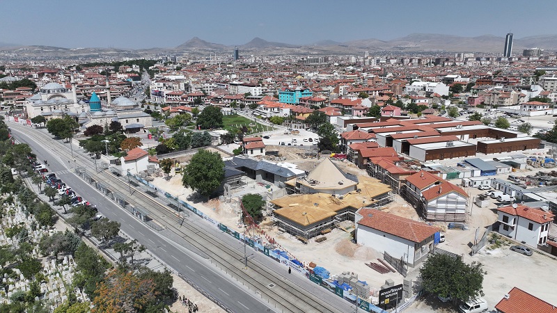 Konya'nın kalbinde kentsel yenileme sürüyor