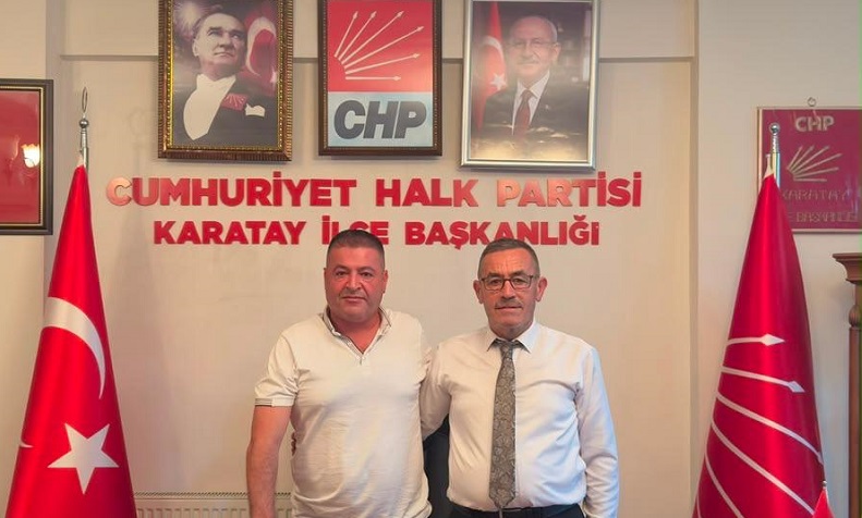 CHP Karatay İlçe Başkanlığı’nda Görev Değişimi