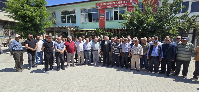 CHP Yunak Teşkilatı istifa etti
