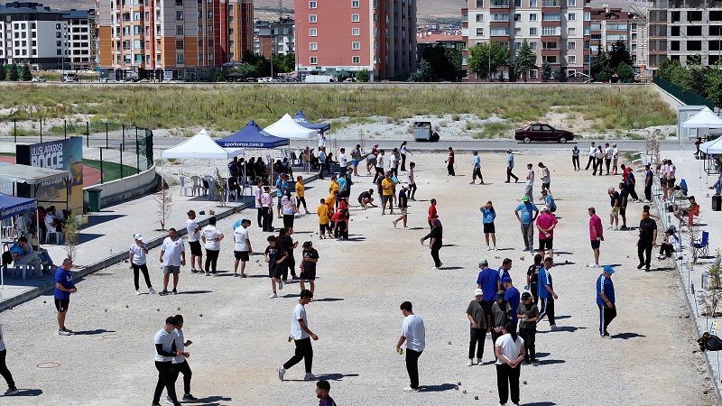 Konya'da Bocce Turnuvası heyecanı