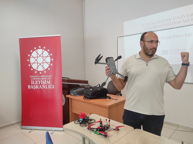 Konya’da Drone Gazeteciliği İHA-1 eğitimi
