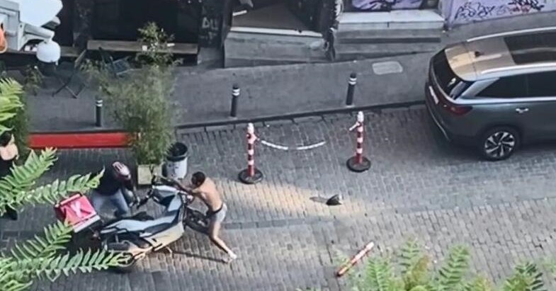 Beyoğlu'nda garip olay!