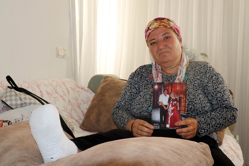 Yoğun bakımdayken eşi terk etti