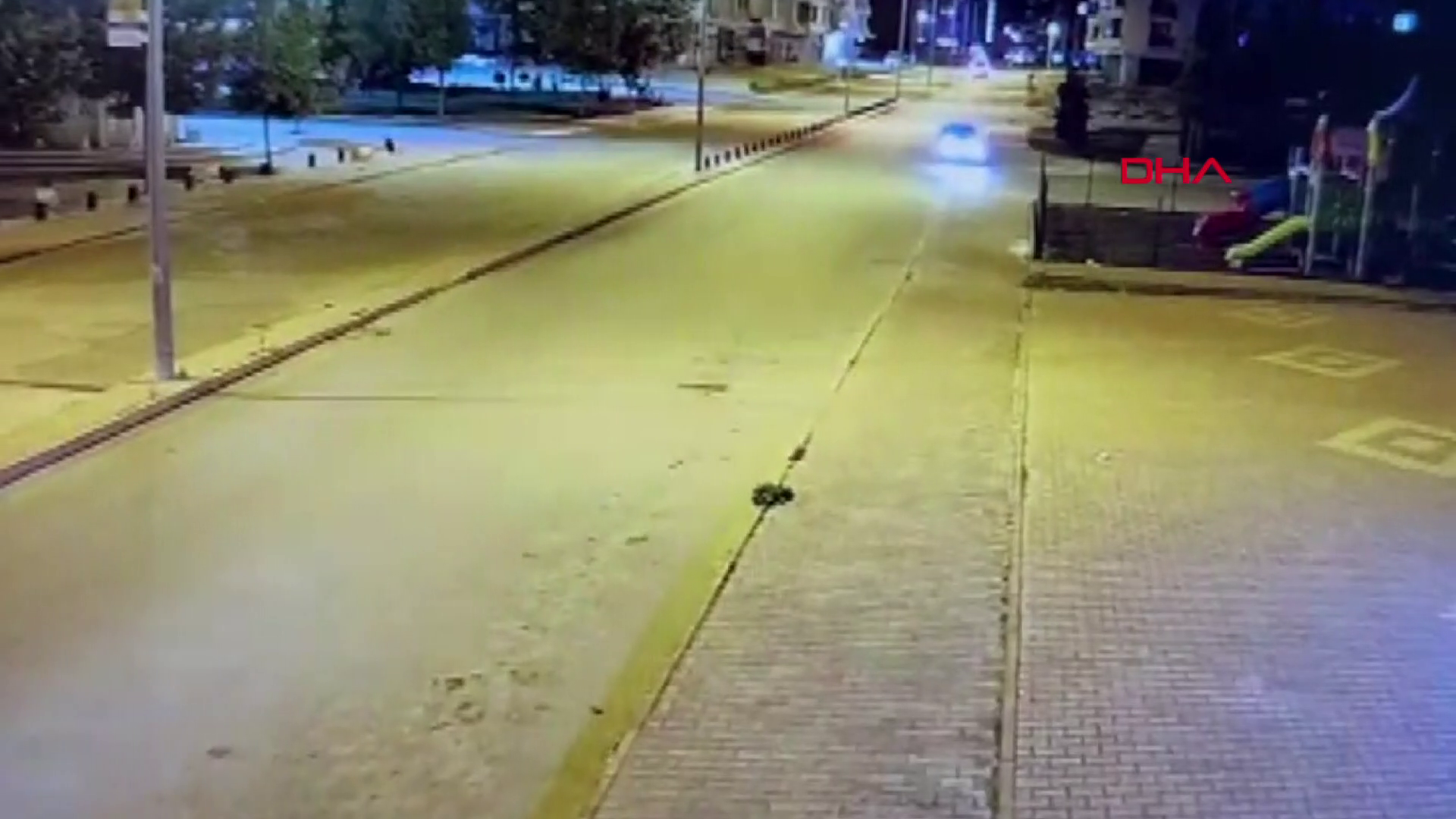 Konya'da ters yönde giden sürücüler kamerada