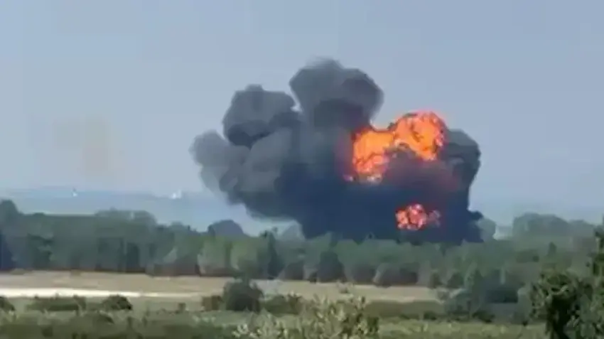 F16 uçağı kaza kırıma uğradı