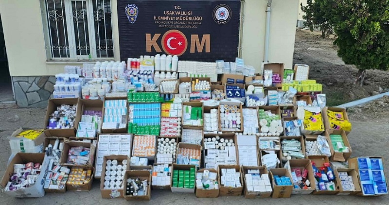5 bin 958 kutu tarihi geçmiş hayvansal ilaç ele geçirildi