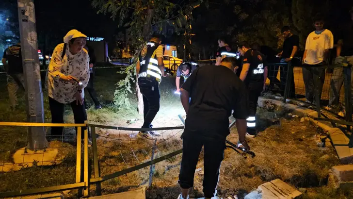 Kaza yerinde kopan parmağı aradılar