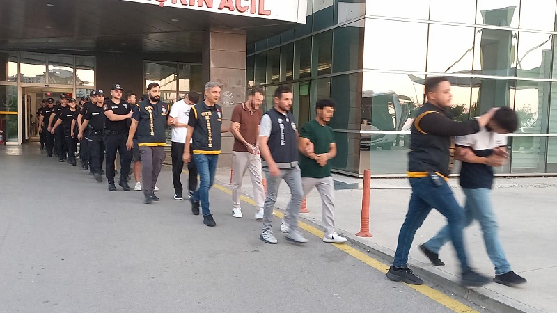 Manisa merkezli 5 ilde suç örgütü operasyonu