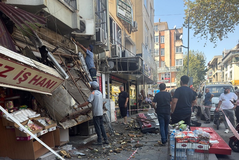 Klima montajı sırasında çökme