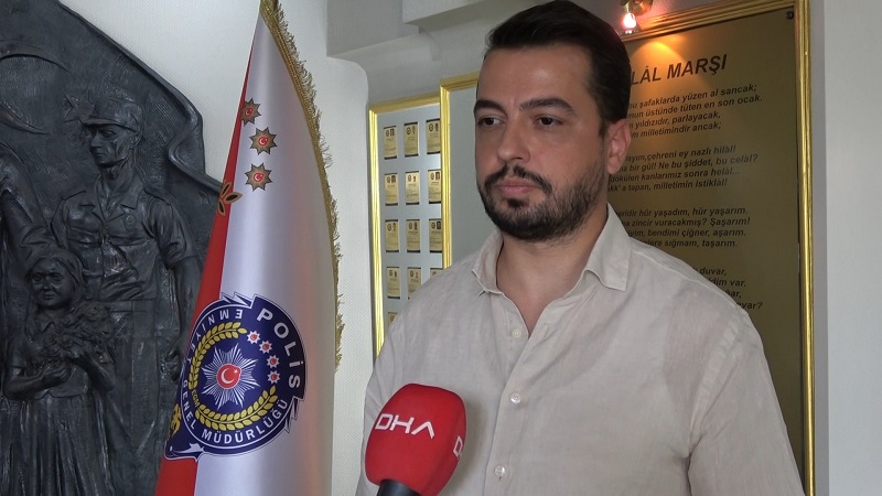 Hırsızı araştırırken kadını kurtardı