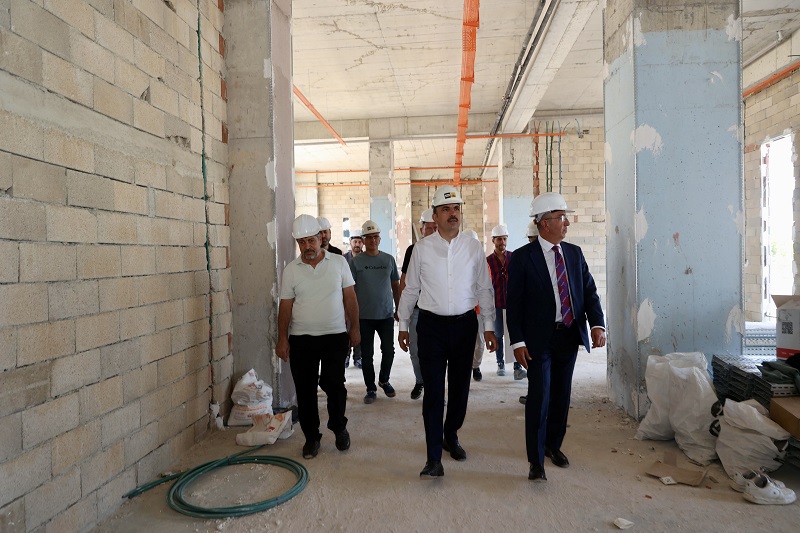 Gençlik Kampüsünün yapımı sürüyor