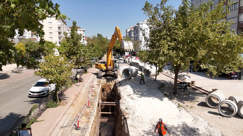 KOSKİ altyapı çalışmalarını sürdürüyor