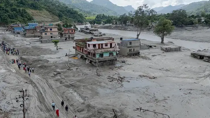 Nepal'deki sel felaketi