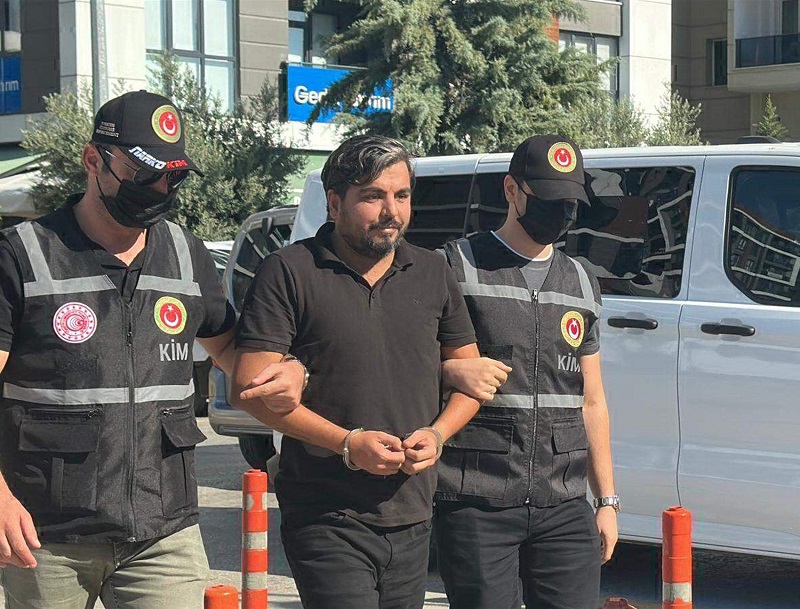 Konya plakalı tırın dorsesinde yakalandı