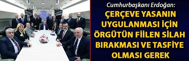 Cumhurbaşkanı Erdoğan'dan açıklamalar