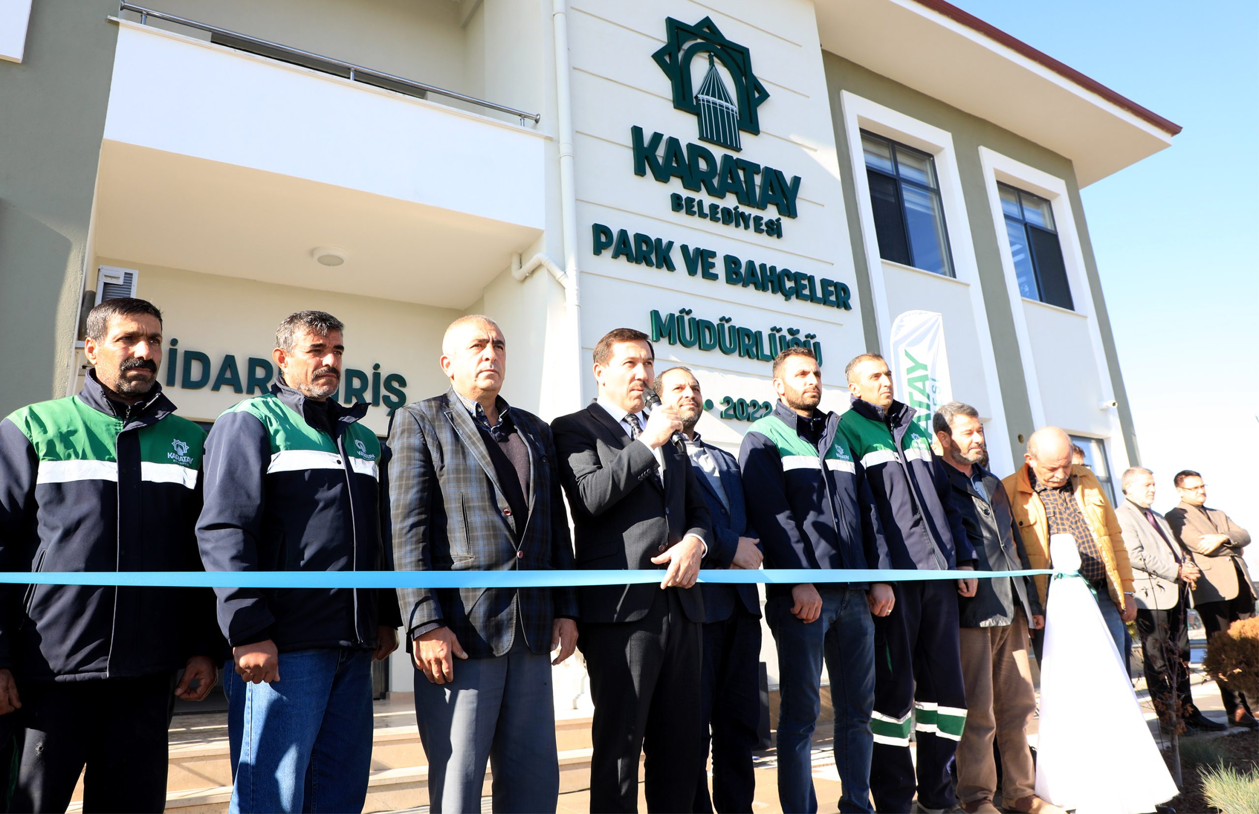 Karatay'ın Park Bahçeler Müdürlüğü binası yenilendi