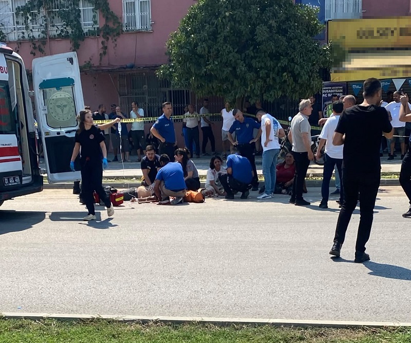 Adliyeden çıkan aileye silahlı saldırı