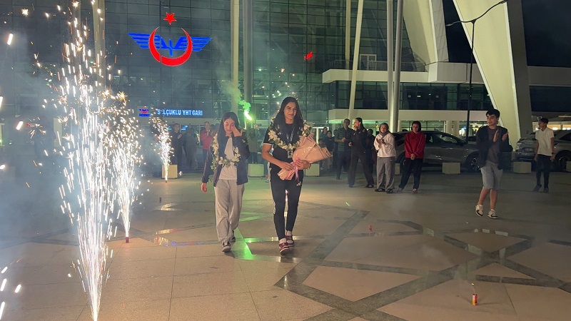 Milli judocuya coşkulu karşılama