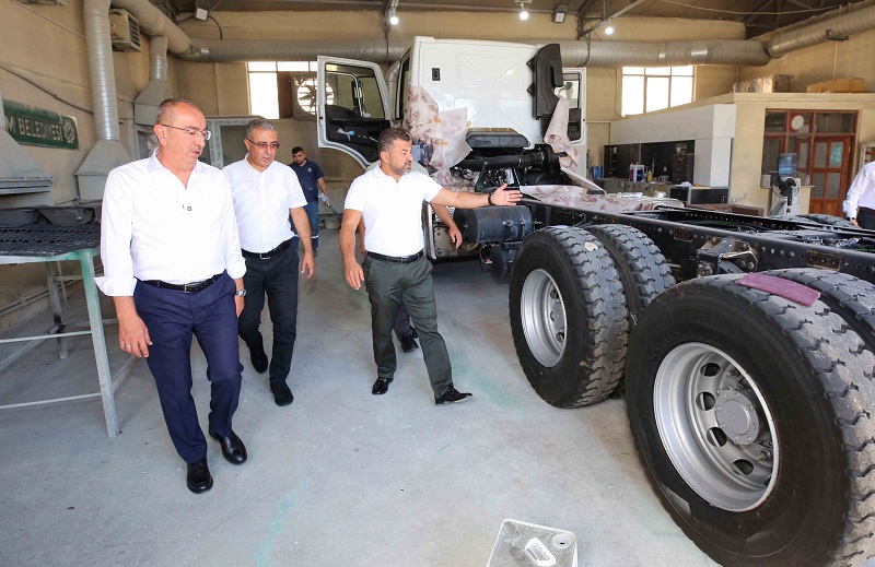 "Üreten bir belediyeyiz"
