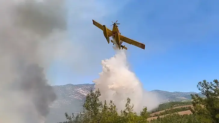 Adana'daki orman yangını 3’üncü gününde
