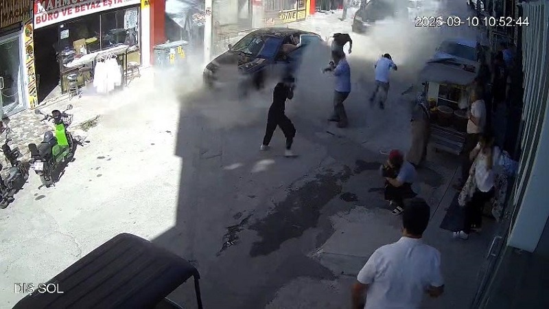 Konya'da iş yerinde patlama