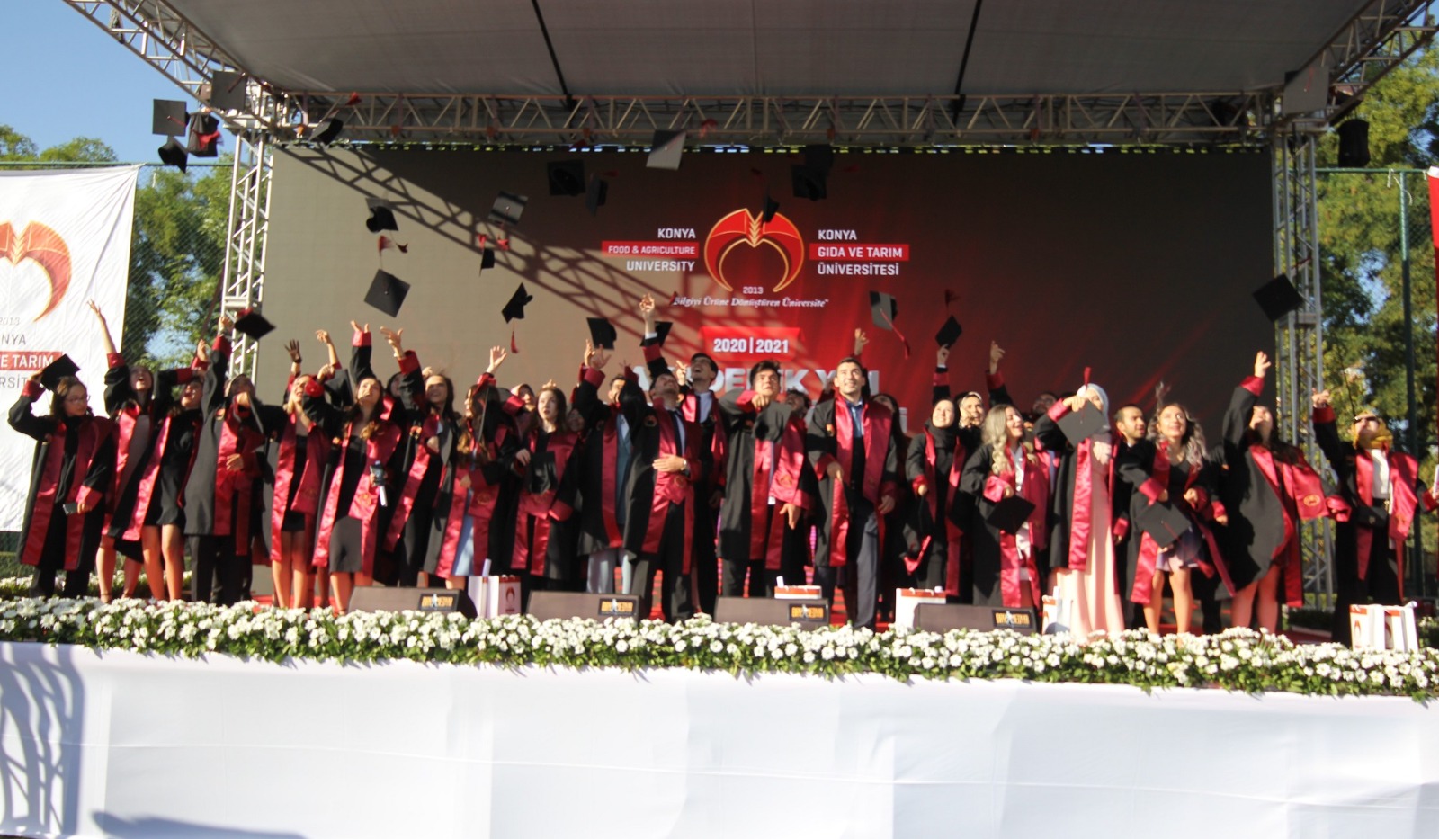 Konya Gıda Tarım Üniversitesi'nde ilk mezuniyet töreni