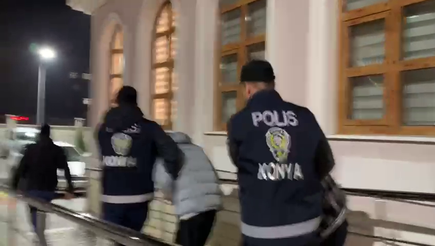Konya polisi oto hırsızlarının ensesinde