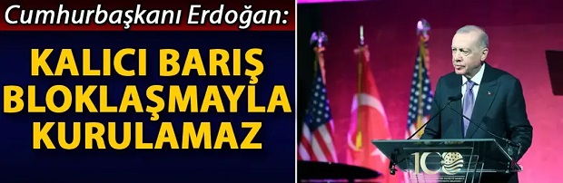 Cumhurbaşkanı Erdoğan'dan açıklamalar