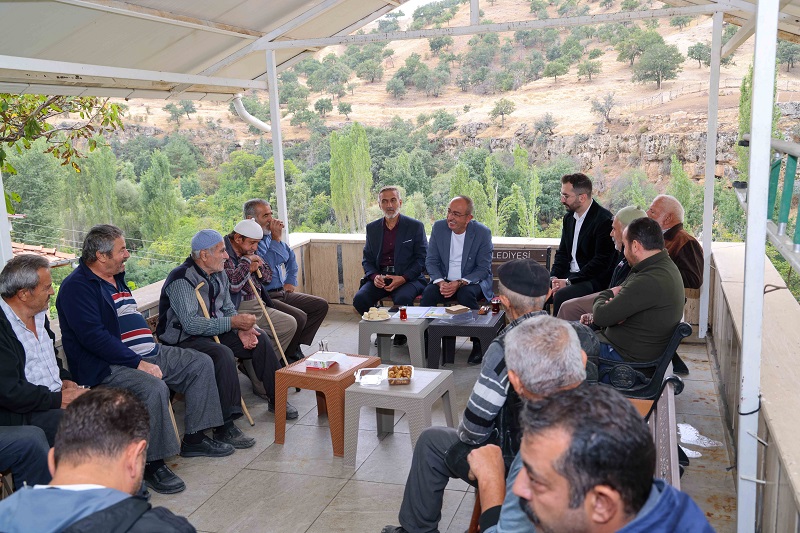 Başkan Kavuş 'Meram'ı dinliyor'