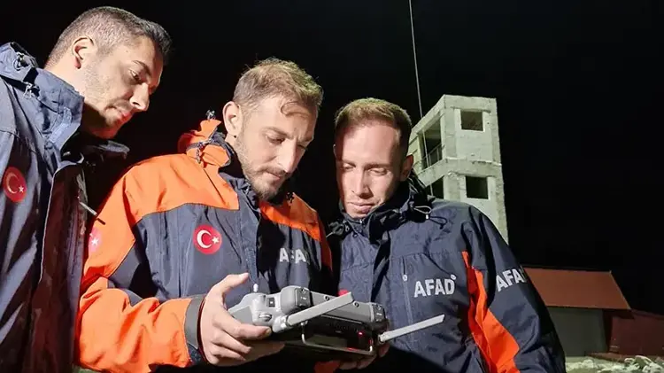 AFAD'da 20 birliğe aydınlatma dronu