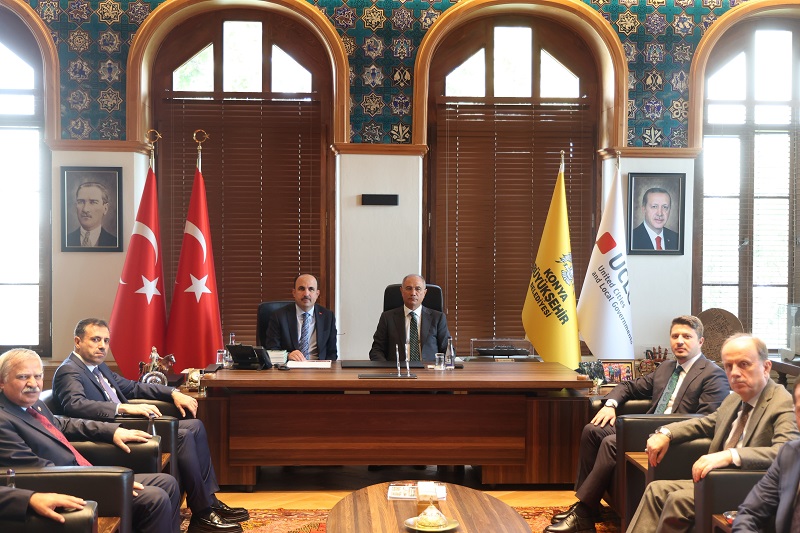 Efkan Ala Altay'ı ziyaret etti