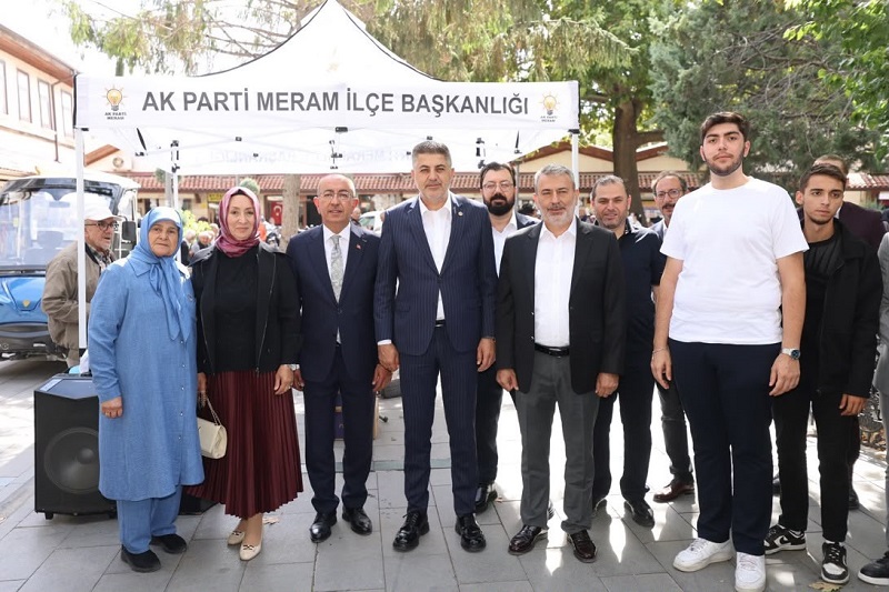 AK Parti Meram’da yoğun saha programı