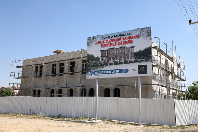Selçuklu'ya yeni polis merkezi kazandırılıyor